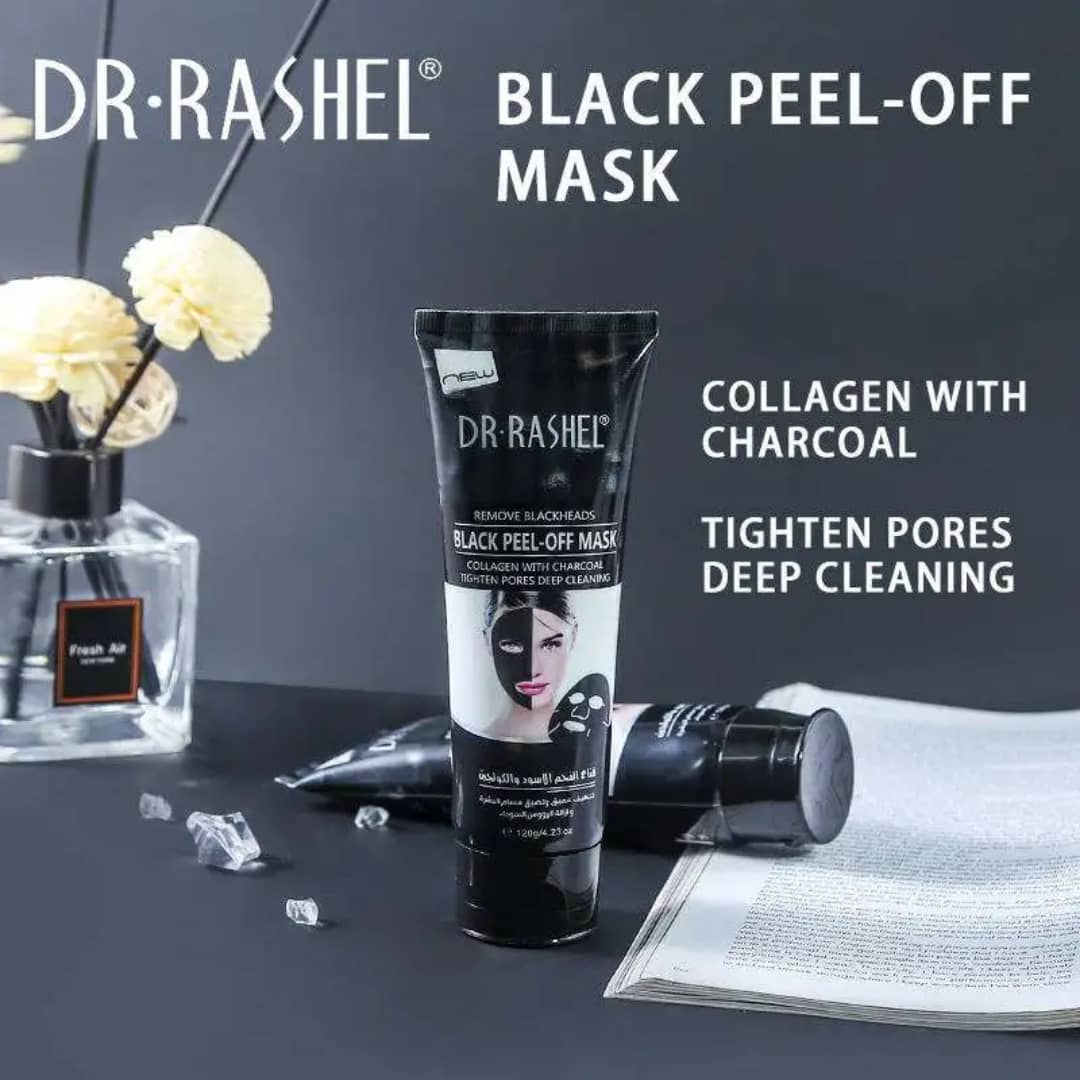 Masque Noir Peel-Off DR RASHEL – Charbon + Collagène