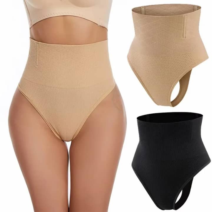 Culotte Gainante Taille Haute – Effet Ventre Plat &Taille de Guêpe