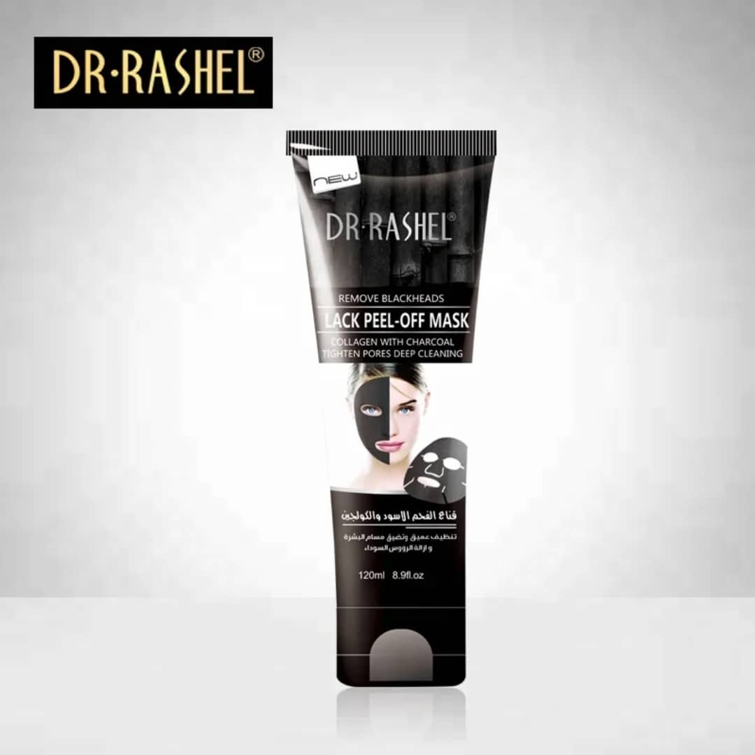 Masque Noir Peel-Off DR RASHEL – Charbon + Collagène