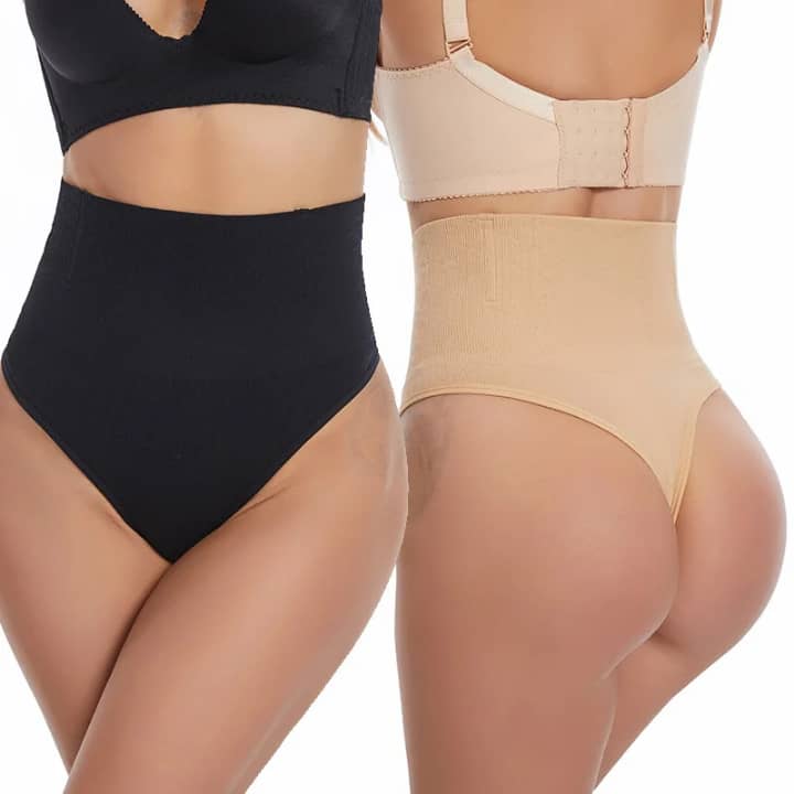 Culotte Gainante Taille Haute – Effet Ventre Plat &Taille de Guêpe